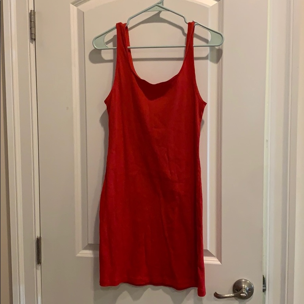 Red dress